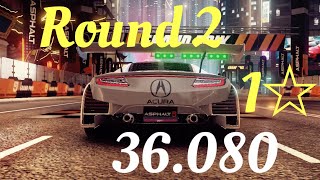 Asphalt 9 - Acura NSX GT3 Evo (1☆) Grand Prix Round 2 - Reach for the Sky - 36.080