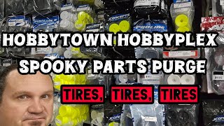 Spooky Parts Purge and Garage Sale - October 27th 10am - Tires From the Dead - HobbyTown HobbyPlex