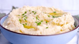 CREAMY VEGAN MASHED POTATOES (Thanksgiving Recipe)