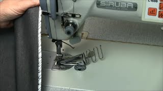 How To Install And Use A Woven Bias Binder Attachment On An Industrial Sewing Machine