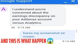 I CHATTED GOOGLE SUPPORT ABOUT YOUTUBE EARNINGS DISCREPANCY ON ADSENSE ACCOUNT VERSUS ANALYTICS 2022