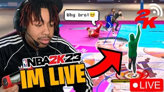 🔴NBA 2K23 LIVE| Best iso GUARD Cook SESSION PULL UP LET ME SEE WHAT YOU GOT!