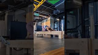 PILATES REFORMER TIME ⏳ | ПИЛАТЕС РЕФОРМЕР 🔥 | 💪🙂 פילאטיס מכשירים #happy  #youtube #video #fun #love