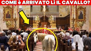 INCREDIBILE: Un Cavallo Entrato in Chiesa Porta un Messaggio Segreto!