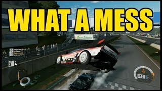 Forza 7 - MY FIRST ONLINE EXPERIENCE (crash compilation)