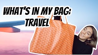 WHAT'S IN MY BAG: TRAVEL BAG (HONEST) // THE TOASTY LIFE // MI BOLSA DE VIAJE