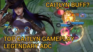 Wild Rift Caitlyn Top 1 Gameplay, Pro Builds & Runes In Season 15