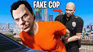 Fake Cop Trolling Players in GTA 5 RP