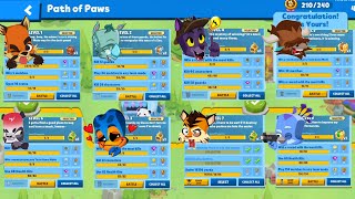 Collect the Path of Paws Rewards |Zooba