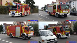 [Hohes Einsatzaufkommen - neues LF10 auf DAF] Rüstzug und mehr der Freiwilligen Feuerwehr Langen