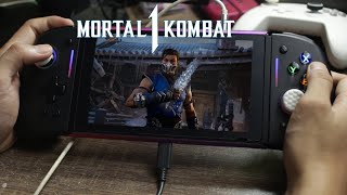 Mortal Kombat 1 on Switch is amazing! Mortal Kombat 1 Switch Gameplay Test in Handheld Mode