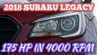 AMAZING 2018 SUBARU LEGACY 2.5 L