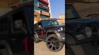 Thar Got 22” alloys 💥 #car #india #shortvideo #instagram #subscribe #like #youtube #car #cars