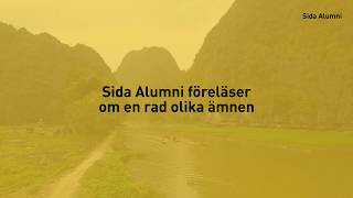 En föreläsning från Sida Alumni – Så går det till