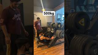 #500kg #fitness #gymlife #gymworkout #beastmode #motivation