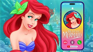 LITTLE MERMAID ARIEL - Phone Cal 🧜🏻‍♀️👸 To be your best friend ❤️