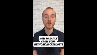 #shorts Heres how you can easily grow your network in Charlotte!