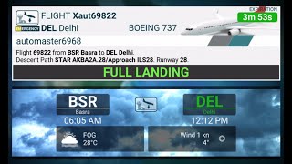 Airline Commander - Full Landing at Delhi