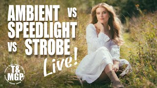 Outdoor Lighting Showdown: Ambient, Speedlight & Strobes | LIVE with Gavin Hoey