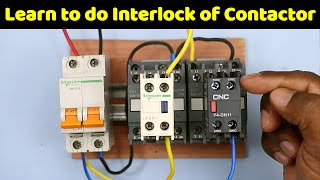 Contactor Interlocking Made EASY for Beginner Electrician @TheElectricalGuy