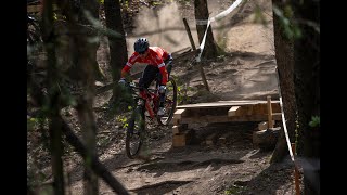 Track check at the Marlene Sunshine Race Nals with Mathias Flückiger 2021