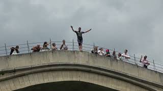 Смертельный номер!!! Не повторять...Прыжок с моста. Mostar. Босния и Герцеговина.