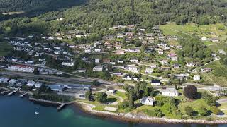 Langs fjorden ved Leikanger August 2020