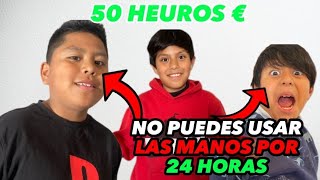 no puedes usar las manos por 24 horas