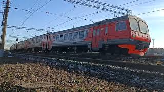 ЭД4М-0105/0119 отправляется с о.п Первомайская