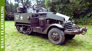 M16A1 Flakvierling - half-track - HD