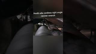 Cordless right angle ratchet