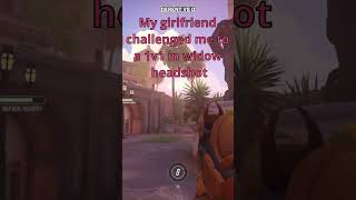 1v1ing my girlfriend in Overwatch 😜