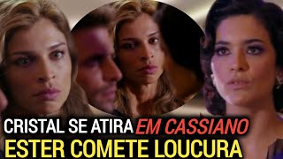 Flor do Caribe - Cristal se atira em Cassiano, Resumo da Novela Flor do Caribe