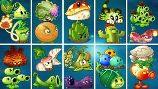 PvZ 2-Challenge-10 Best Plant Combinations Team Plant Vs Team Plant-Who Can Win?