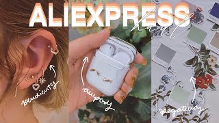 SUPER HAUL DE ALIEXPRESS POR MENOS DE 50€ ⚡️ Airpods, papelería, pendientes, Y MÁS!