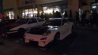 Formula Drift night car meet