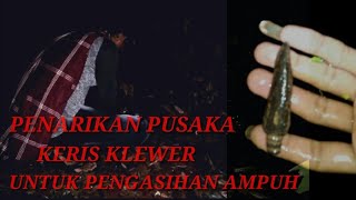 Penarikan keris klewer