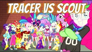 [PMV]- Даззлингс VS Рэйнбумс (TRACER VS SCOUT)