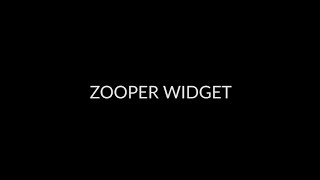 Zooper Widget l Widget Customizer