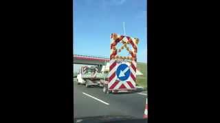 Wypadek na autostradzie