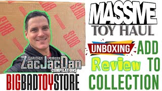 Massive Toy Haul - BBTS mail haul BigBadToyStore unboxing - Figure Reviews - & adding to collection