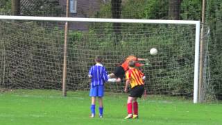 Voetbal Mariahout D1 - DVG D1 - 6 Oktober 2012