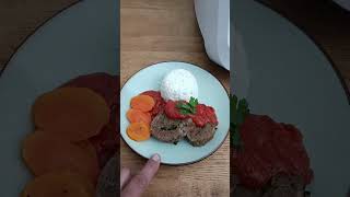 Monsieur Cuisine Smart | Hackbraten mit Paprika Sauce