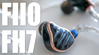 Unboxing the Fiio FH7 Over-the-ear headphones.