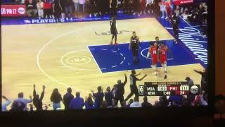 Tobias Harris Alley Oop Dagger Against Miami Heat