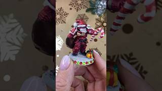 Santa Claus Space Marine painting process! #warhammer #warhammer40k #warhammer40000 #40k