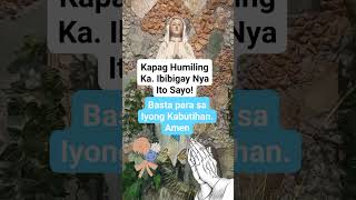 Kapag Humiling Ka. Ibibigay Nya Ito sayo basta para sa iyong kabutihan #fyp #jesus #shorts #viral