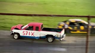 Pumpkin Smash with Trucks at Seekonk Speedway 10-12-2024