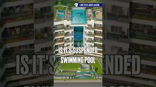 Suspended Swimming Pool  Naiknavare Eminence 4.5 bhk luxury apartment Viman Nagar Pune Real Estate