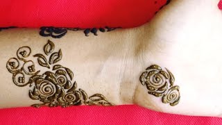 Durga Puja Special Mehndi Design ||Easy Mehndi Design ||